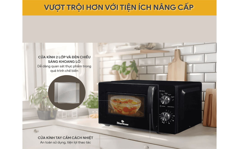 Lò vi sóng BlueStone MOB-7711 - Hàng chính hãng