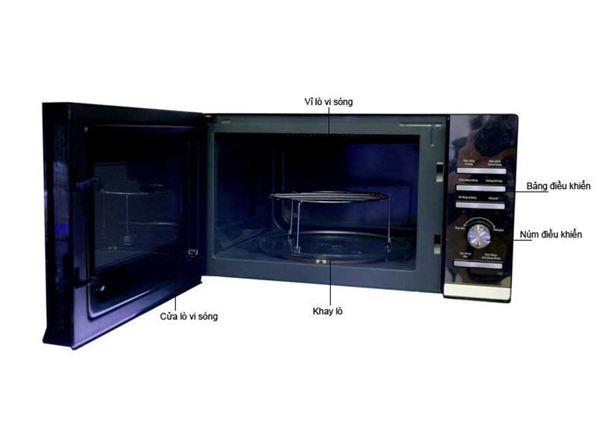 Lò vi sóng BlueStone MOB-7755 25 Lít - Hàng chính hãng