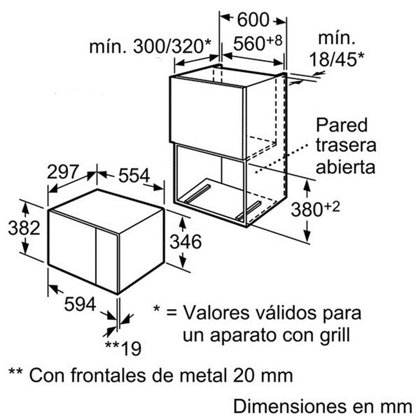 Lò vi sóng Bosch HMT75M624 - Hàng chính hãng