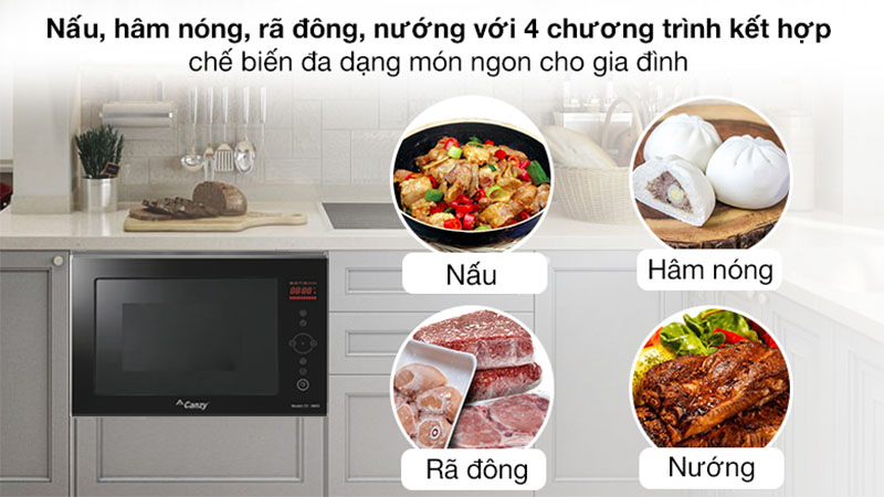Lò vi sóng Canzy CZ-28GS - Hàng chính hãng