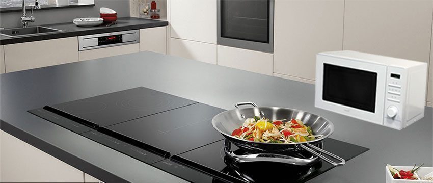 Thiết kế hiện đại, trang nhã của lò vi sóng Cata FS 20 WH