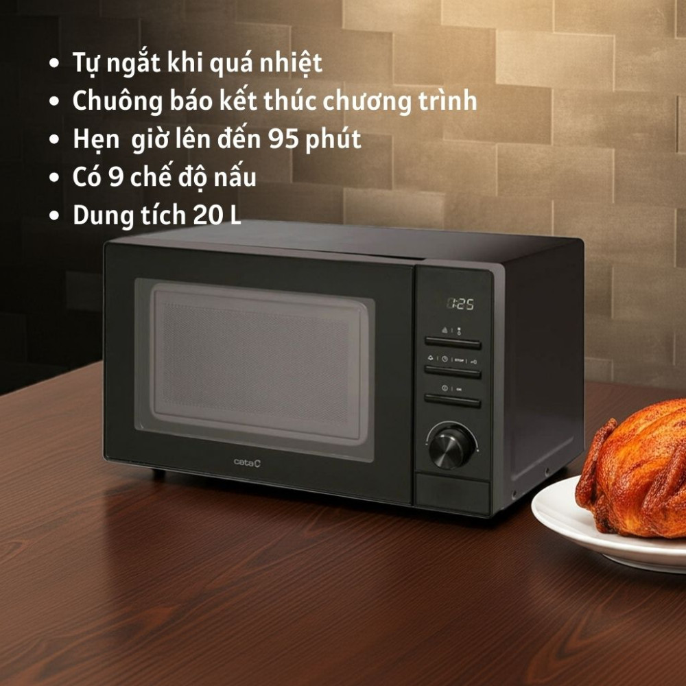 Lò vi sóng Cata MWFE FS20BK - Hàng chính hãng