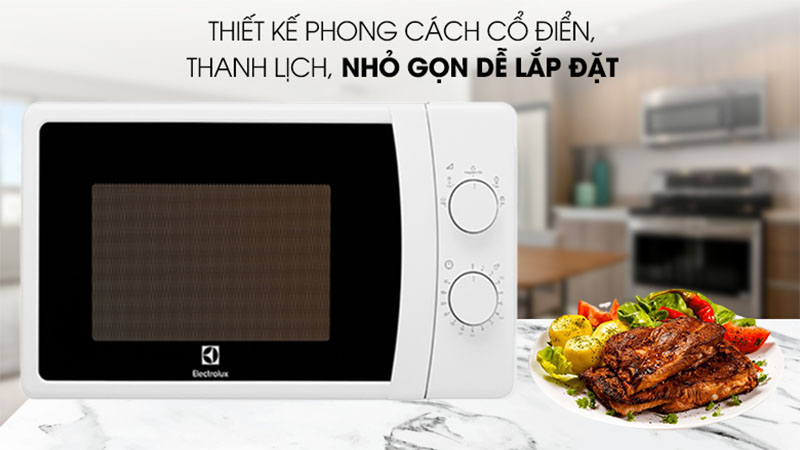 Thiết kế của Lò vi sóng Electrolux EMM20K18GWI