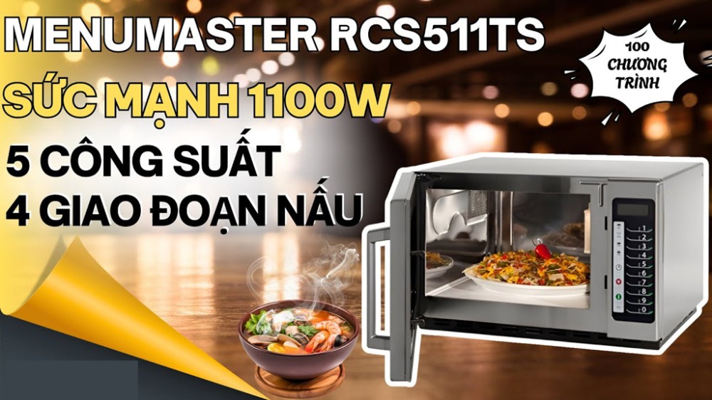 Lò vi sóng Menumaster RCS511TS - Hàng chính hãng