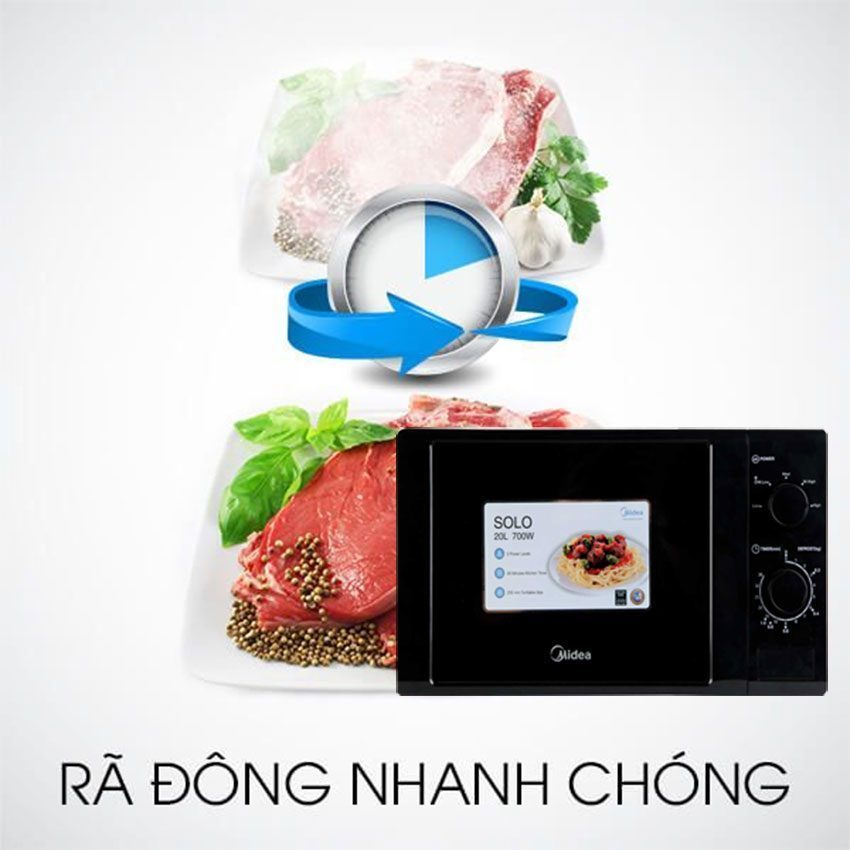 Lò vi sóng Midea MO-MM2019A - Hàng chính hãng