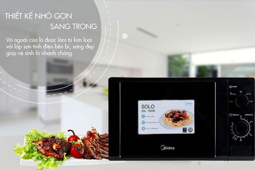 Lò vi sóng Midea MO-MM2019A - Hàng chính hãng