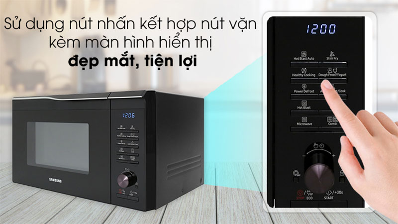 Bảng điều khiển của Lò vi sóng Samsung MC28M6035CK/SV-N