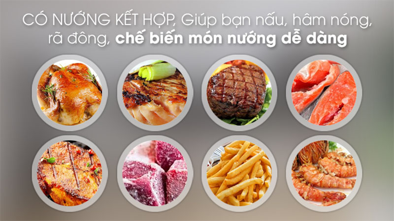 Chức năng của Lò vi sóng Samsung MC28M6035CK/SV-N