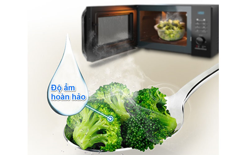 Công nghệ nấu cảm ứng của Lò vi sóng Samsung MG23H3125NK/SV