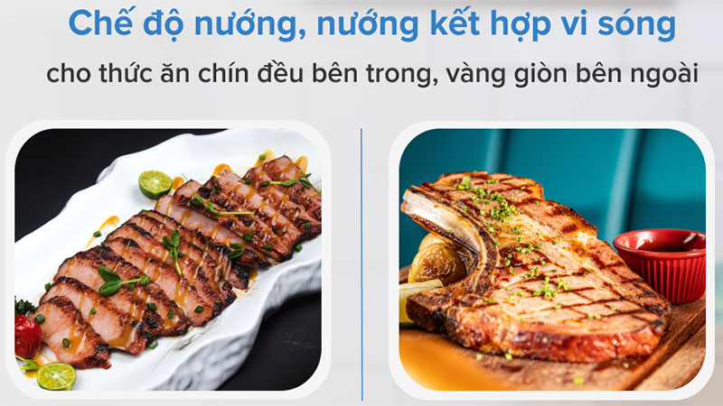 Lò vi sóng có nướng Samsung MG23J5133AM/SV-N - Hàng chính hãng