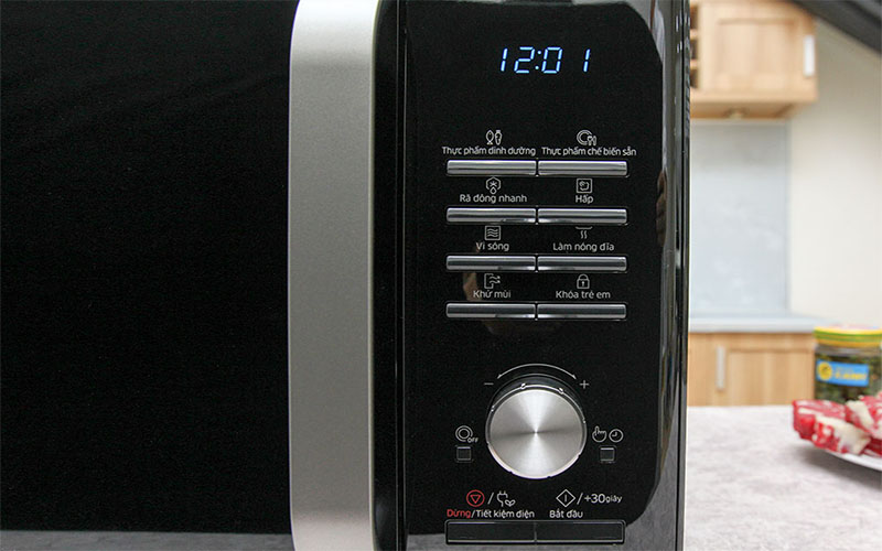 Bảng điều khiển của Lò vi sóng Samsung MS28J5255UB/SV