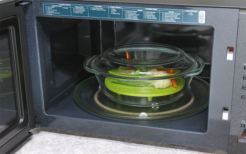 Thiết kế đĩa xoay của Lò vi sóng Samsung MS28J5255UB/SV