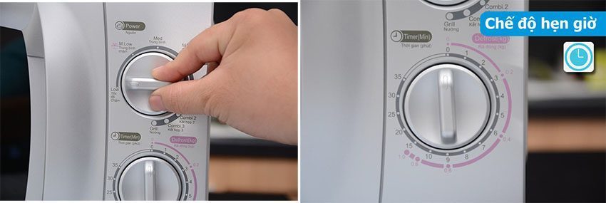 Lò vi sóng Sanyo EM-G2088V(VE3) 20 lít - Hàng chính hãng