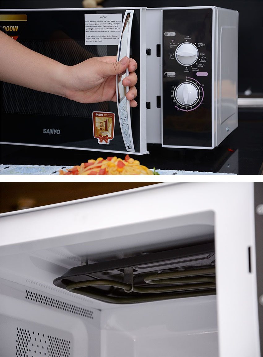 Lò vi sóng Sanyo EM-G3133V 23 lít - Hàng chính hãng