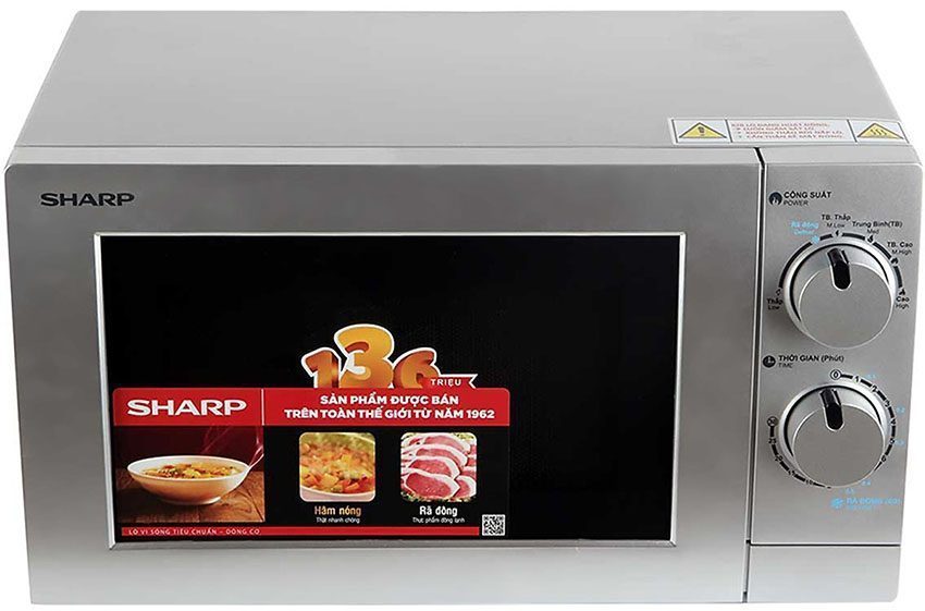 Lò vi sóng Sharp R-207VN-SL - Hàng chính hãng