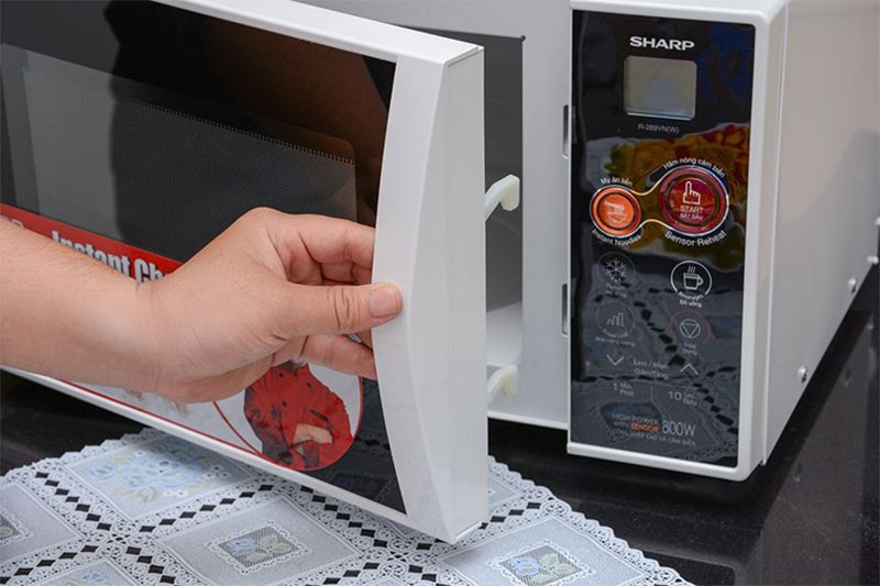 Lò vi sóng Sharp R-289VN(W) - Dung tích 22 lít - Hàng chính hãng