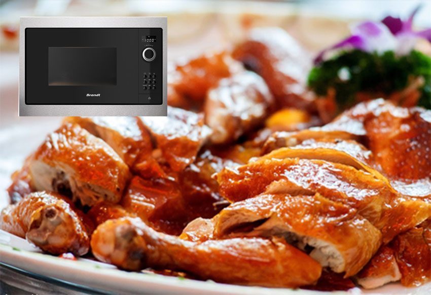 Lò vi sóng âm tủ Brandt BMS6115X - Hàng chính hãng