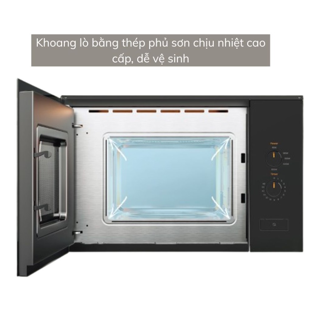 Lò vi sóng âm tủ Comfee 20 lít CMW-S20KB - Hàng chính hãng