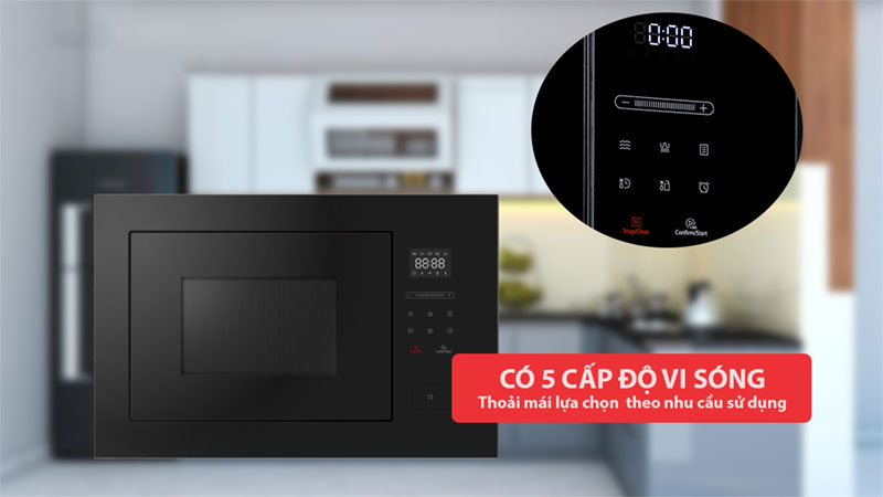 Lò vi sóng âm tủ Malloca MW-925BF - Hàng chính hãng