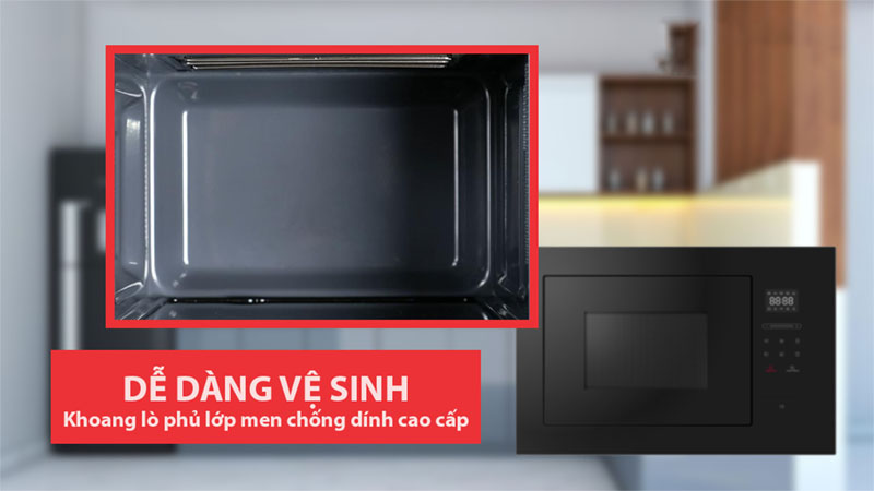 Lò vi sóng âm tủ Malloca MW-925BF - Hàng chính hãng