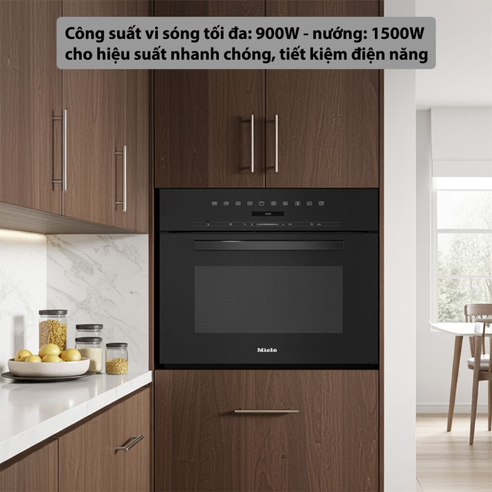 Lò vi sóng âm tủ Miele M-7244-TC - Hàng chính hãng