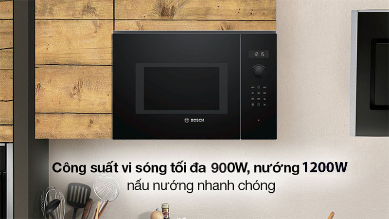 Công suất của Lò vi sóng âm tủ Bosch BEL554MB0