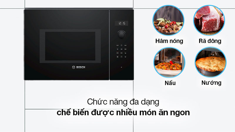Lò vi sóng âm tủ Bosch BEL554MB0
