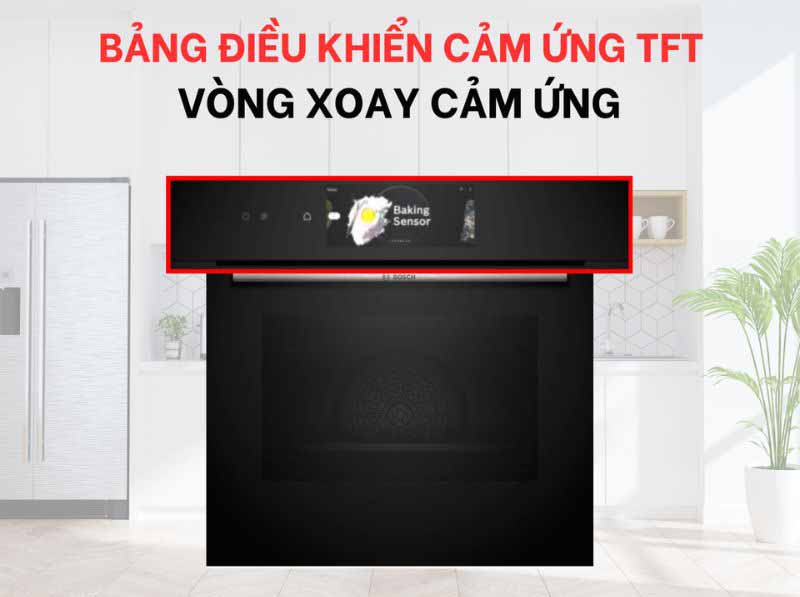 Lò vi sóng kết hợp nướng Bosch HMG778NB1 - Hàng chính hãng
