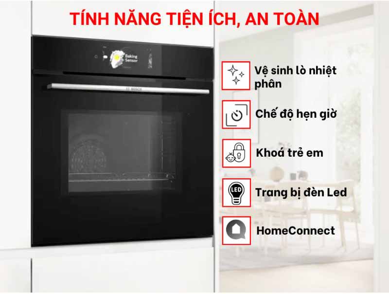 Lò vi sóng kết hợp nướng Bosch HMG778NB1 - Hàng chính hãng