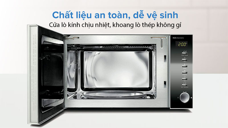 Lò vi sóng có nướng Caso M20 Electronic - Hàng chính hãng