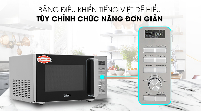 Lò vi sóng có nướng Galanz D90D25ETL-ZWA  - Hàng chính hãng