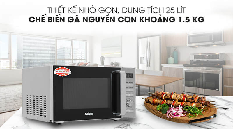 Lò vi sóng có nướng Galanz D90D25ETL-ZWA  - Hàng chính hãng