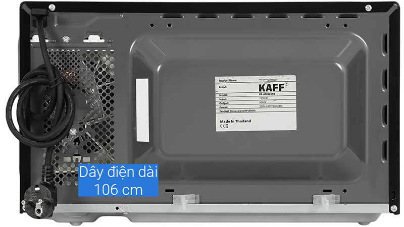Lò vi sóng có nướng Kaff KF-AM825TB - Hàng chính hãng