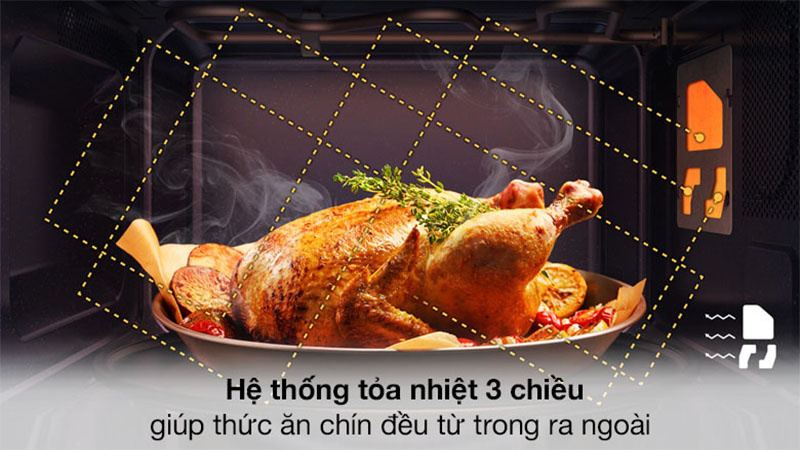 Lò vi sóng có nướng Samsung MG23T5018CK/SV - Hàng chính hãng