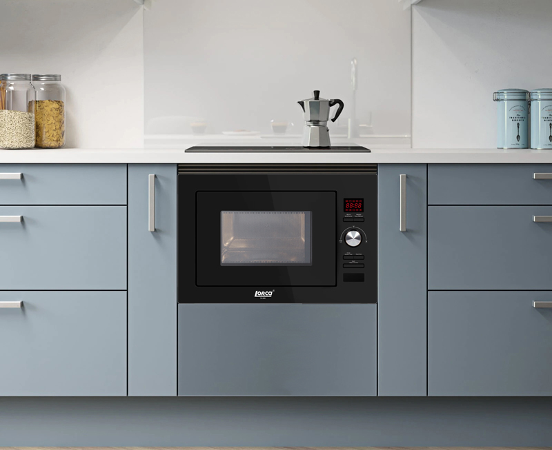 Lắp âm tủ, tiết kiệm diện tích và tăng tính thẩm mỹ cho không gian bếp