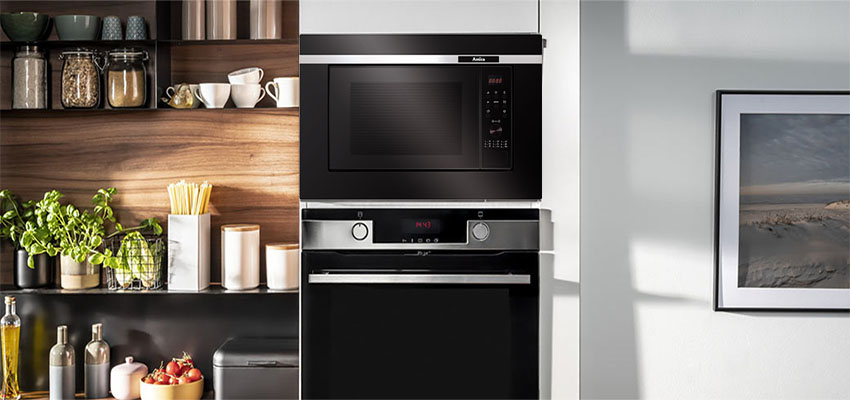 Lò vi sóng kết hợp nướng Amica AMGB20E1GB