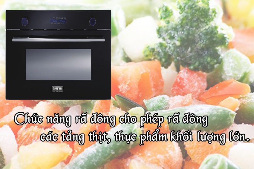 Lò vi sóng kết hợp nướng Giovani GW-1035B - Hàng chính hãng