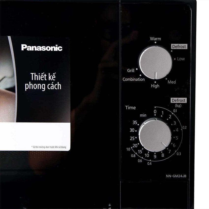 Bảng điều khiển của Lò vi sóng kết hợp nướng Panasonic NN-GM24JBYUE