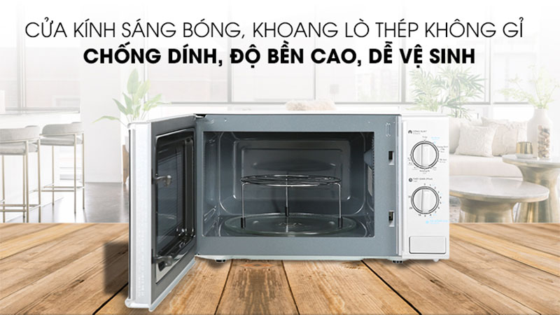 Lò vi sóng có nướng Sharp R-G228VN-SL