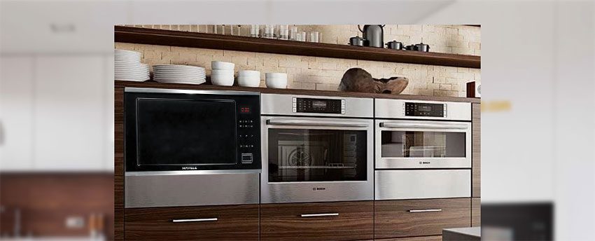 Thiết kế âm tủ hiện đại và sang trọng của lò vi sóng kết hợp nướng âm tủ Hafele HM-B38C