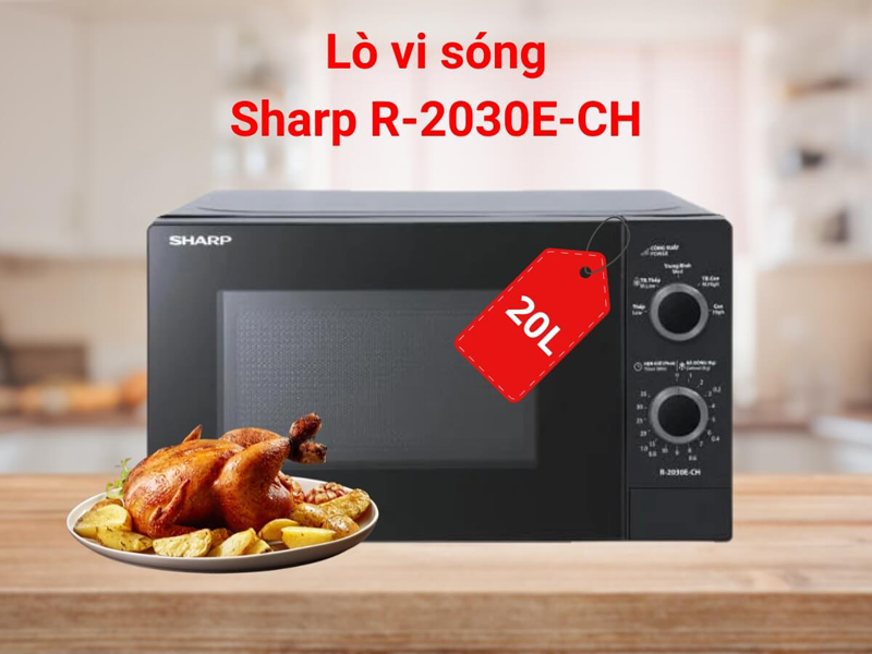 Lò vi sóng Sharp R-2030E-CH - Hàng chính hãng