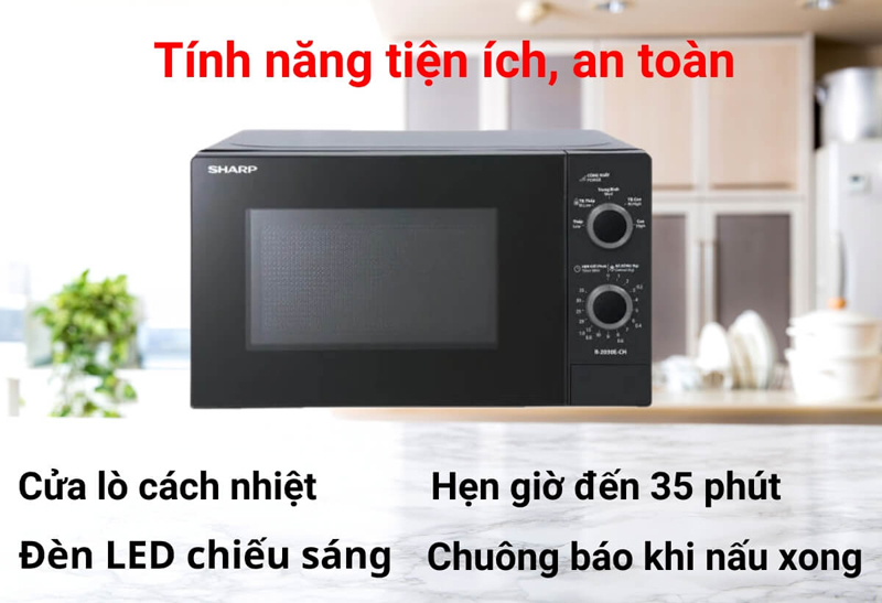 Lò vi sóng Sharp R-2030E-CH - Hàng chính hãng