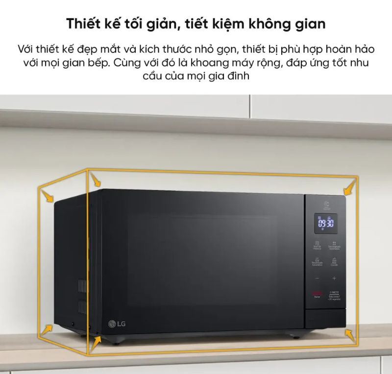 Lò vi sóng LG MS3032GAS - Hàng chính hãng