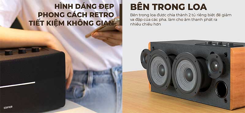 Loa Bluetooth Edifier D12 - Hàng chính hãng
