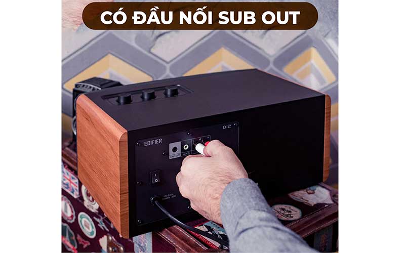 Loa Bluetooth Edifier D12 - Hàng chính hãng