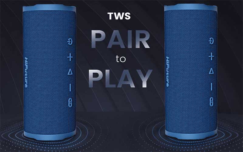 Công nghệ ghép nối 2 loa của Loa Bluetooth HiFuture Ripple