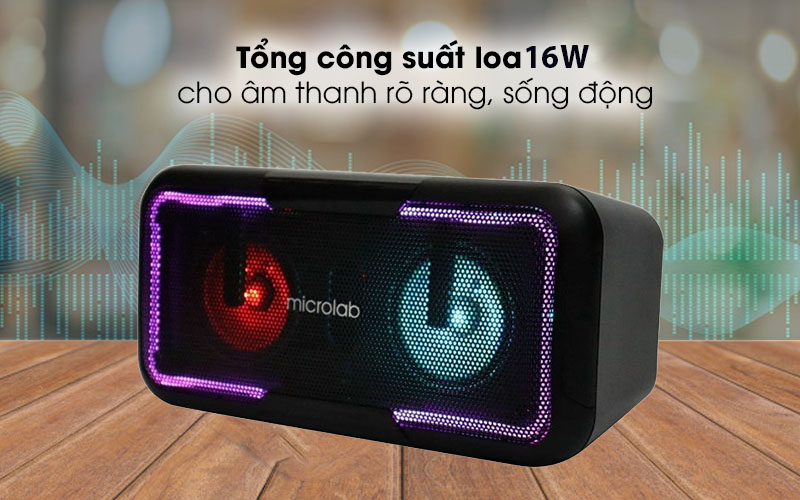 Loa Bluetooth Microlab BP11/ 2.0 NEW - Hàng chính hãng