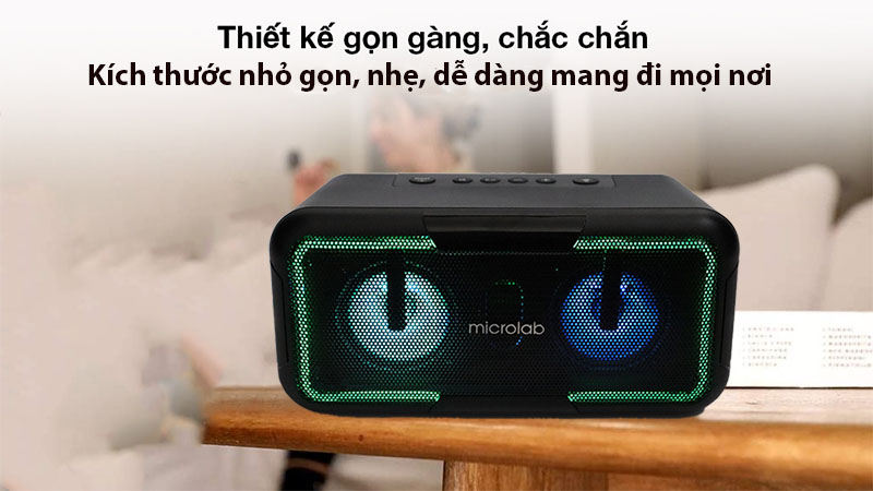 Thiết kế của Loa Bluetooth Microlab BP12/ 2.0 NEW