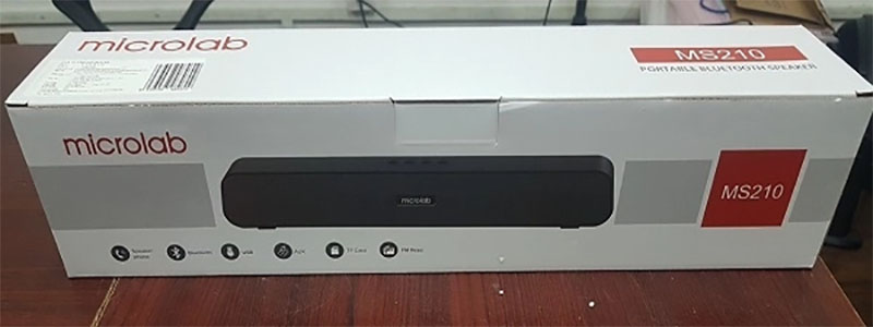 Loa Bluetooth Microlab MS210/2.0 - Hàng chính hãng