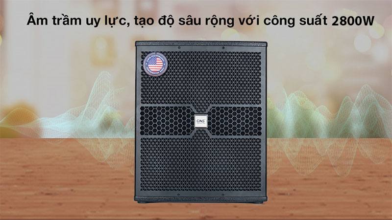 Loa Sub CAVS KX115 - Hàng chính hãng